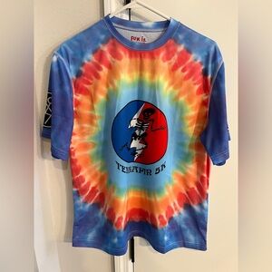 Mens size medium Fun Is Magic Hat Terrapin 5K Tie Dye Running Jersey